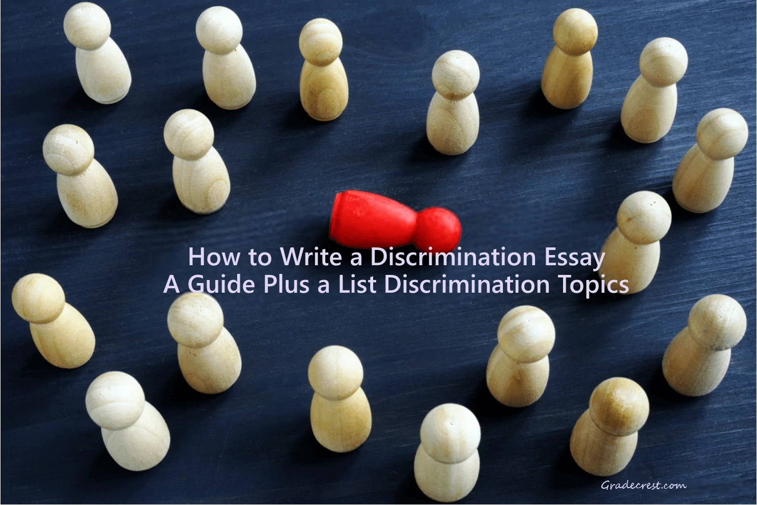 How to write a discrimination Essay or research paper